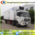 -16 degree Carrier Refrigeration Units,3 axles DONGFENG Fresh Meat Refrigeration Truck for sale